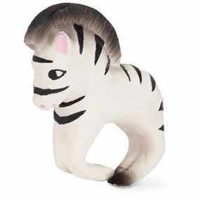 Oli & Carol Bracelet in Nature Rubber Zoe the Zebra