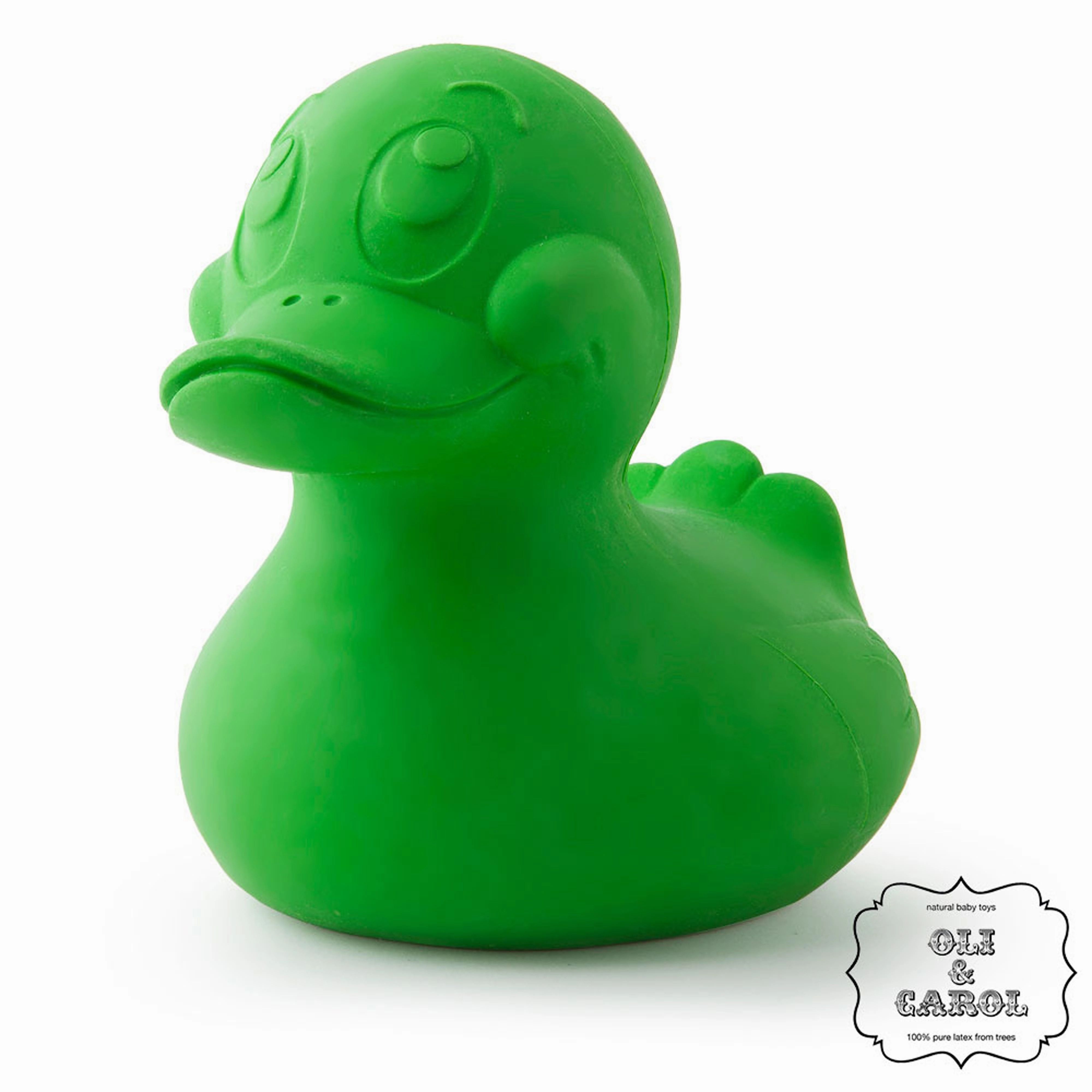 Oli & Carol Extra Large Monochrome Ducks Teether