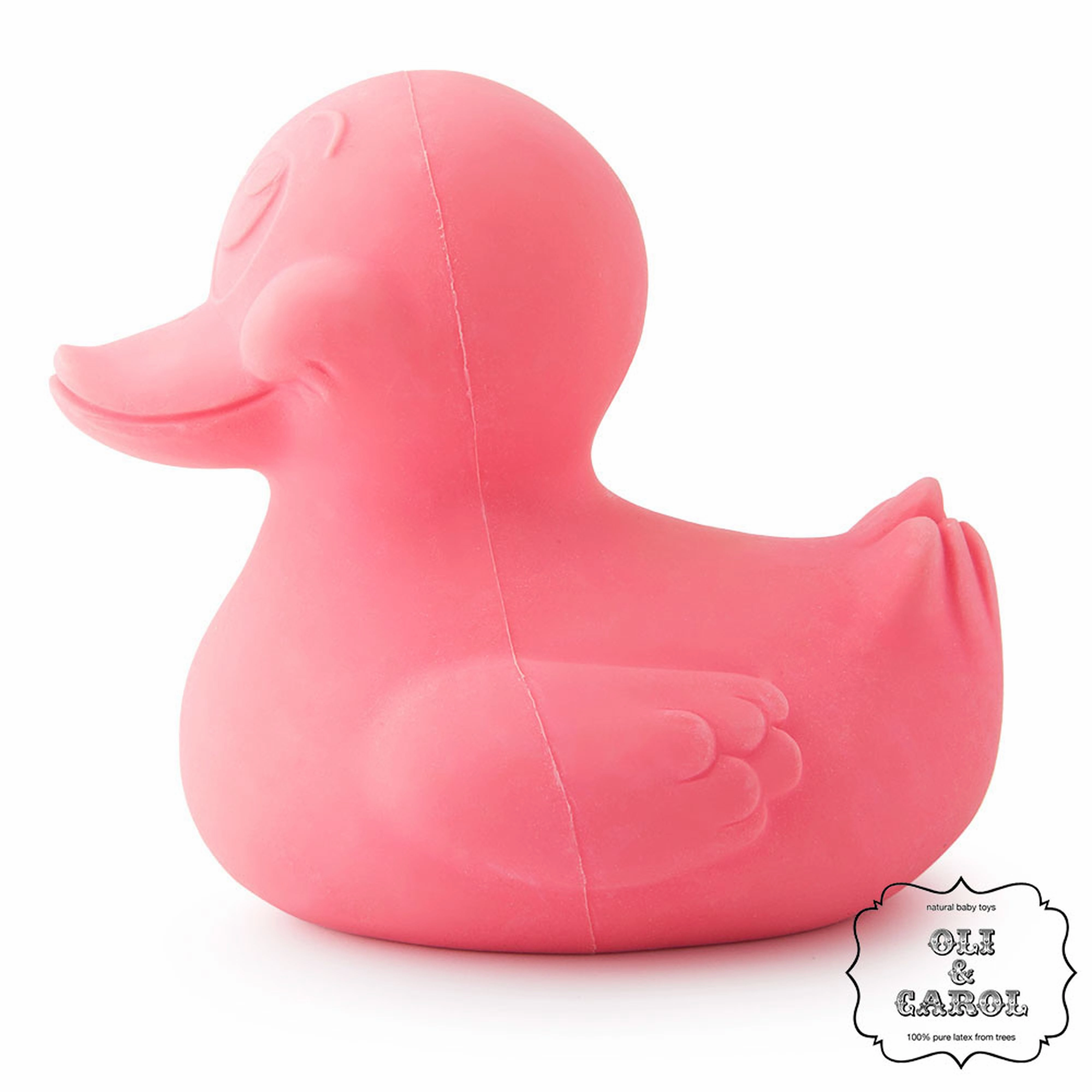 Oli & Carol Extra Large Monochrome Ducks Teether