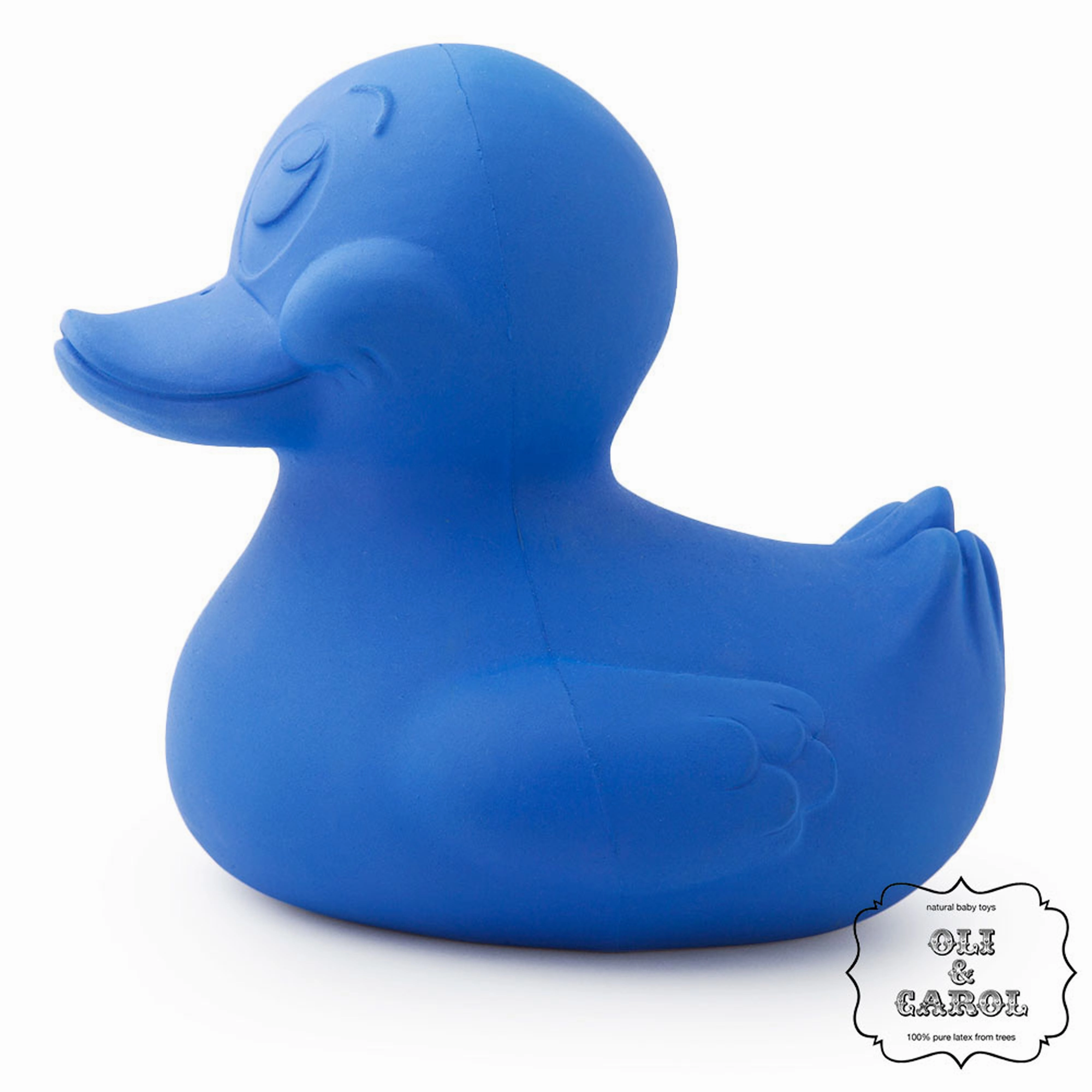 Oli & Carol Extra Large Monochrome Ducks Teether