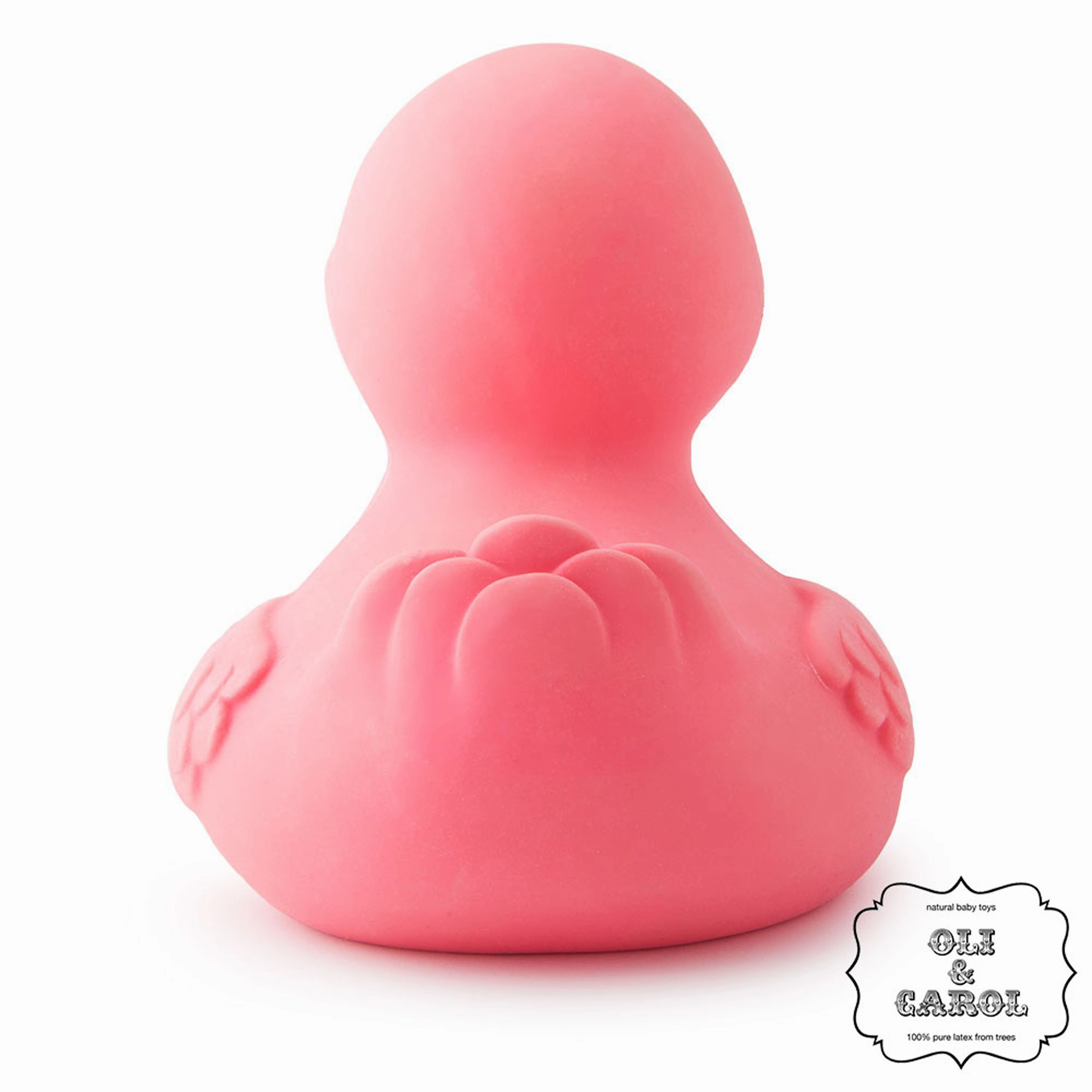 Oli & Carol Extra Large Monochrome Ducks Teether
