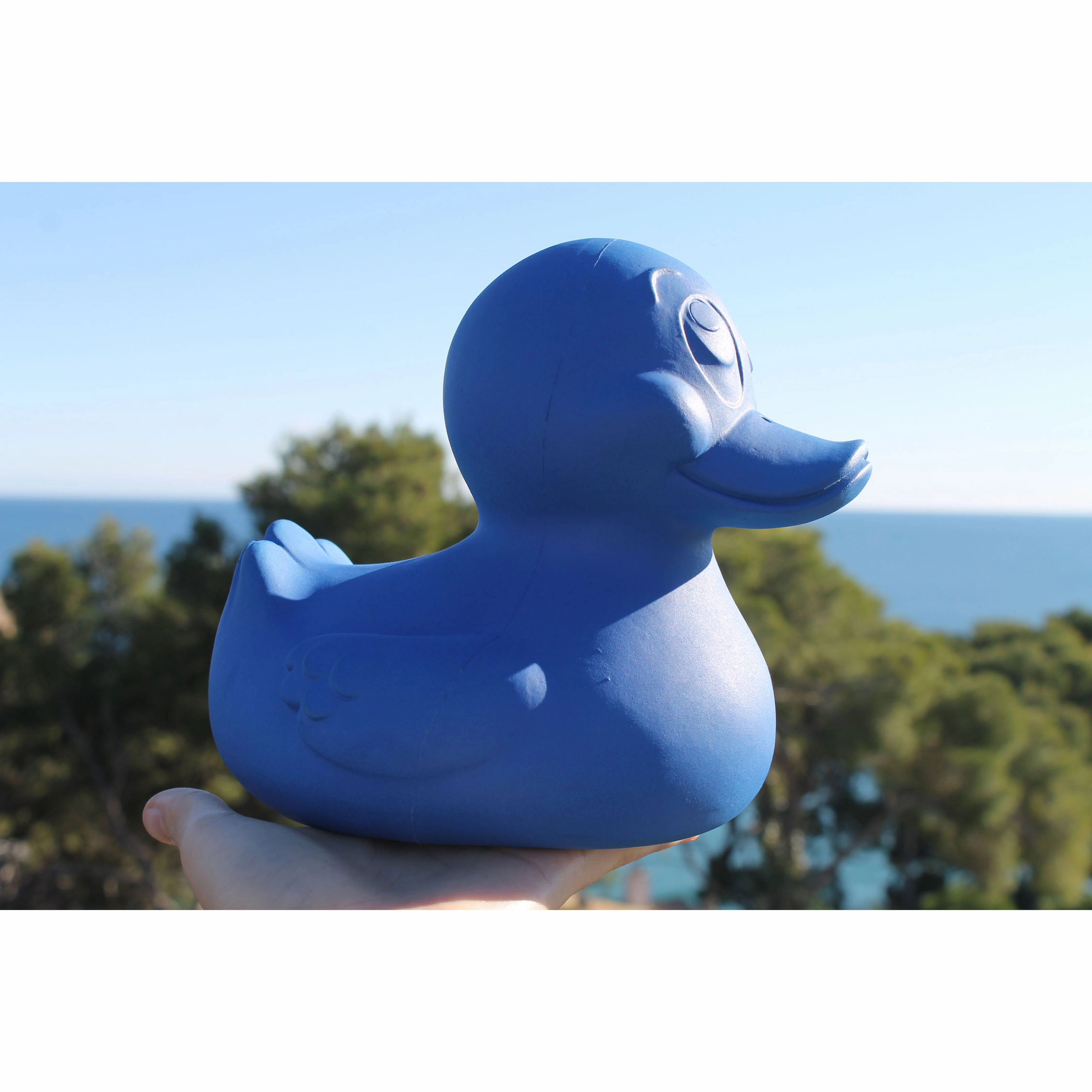 Oli & Carol Extra Large Monochrome Ducks Teether