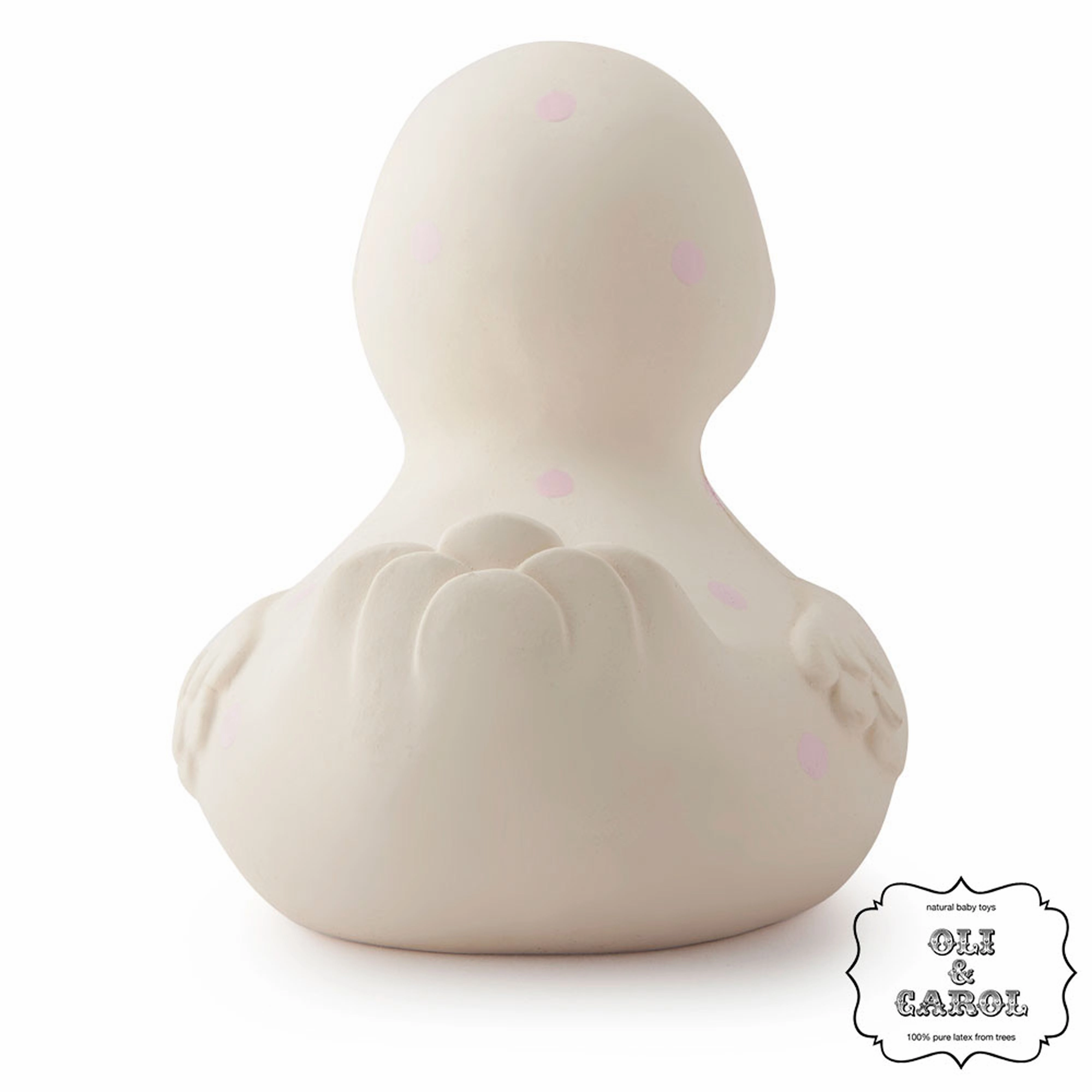 Oli & Carol Extra Large Spotty Ducks Teether