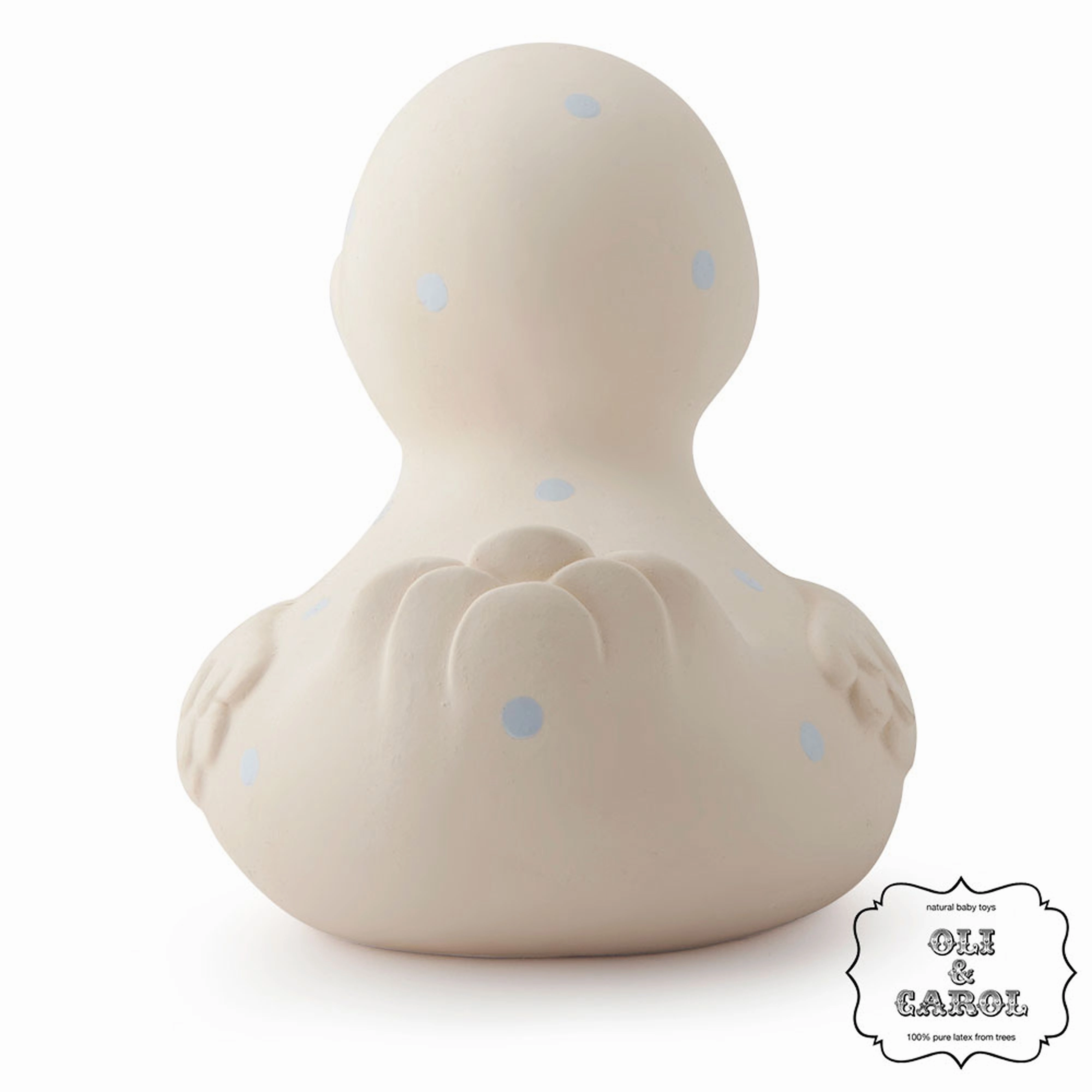 Oli & Carol Extra Large Spotty Ducks Teether