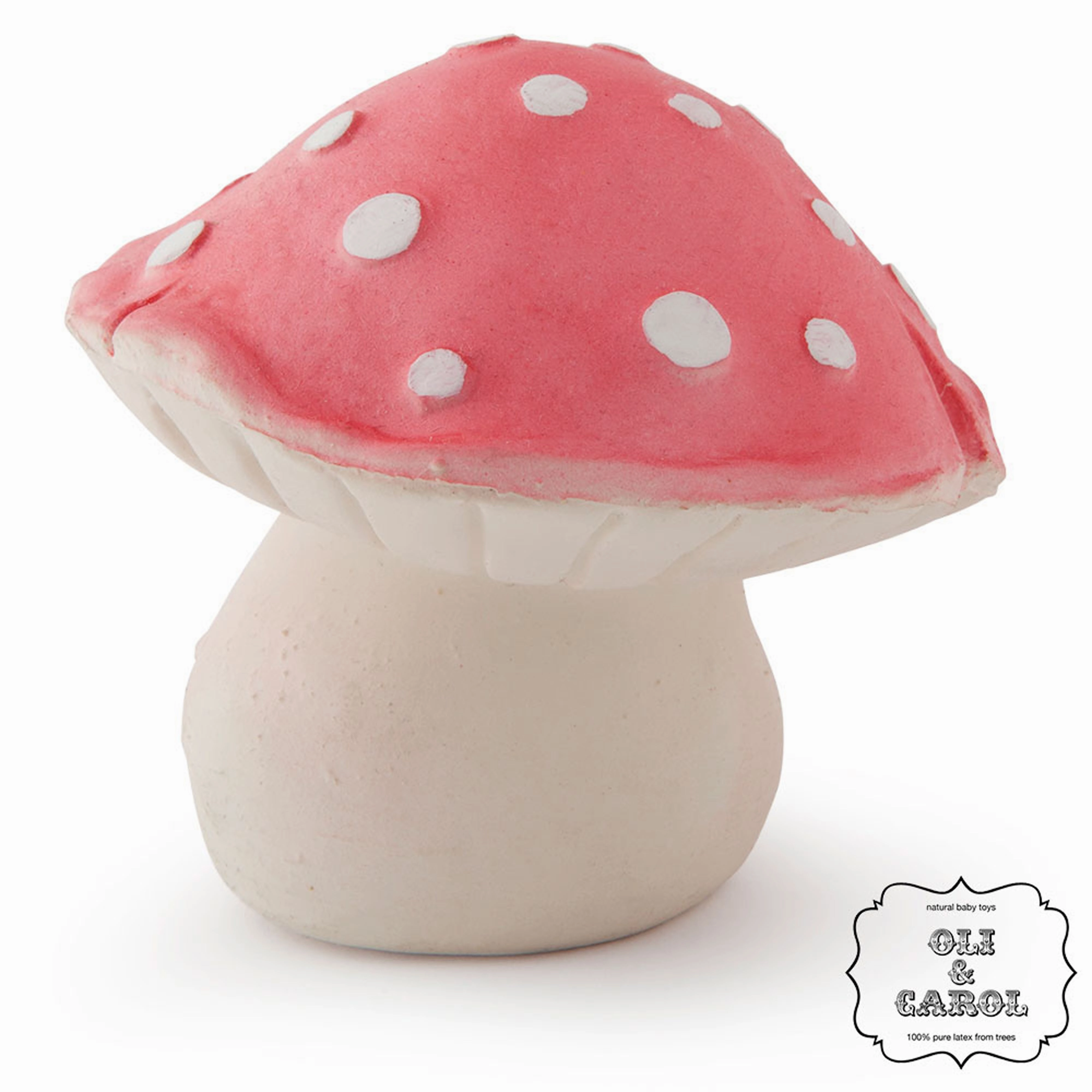 Oli & Carol Forest Collection: Rabbit and Mushrooms Teether