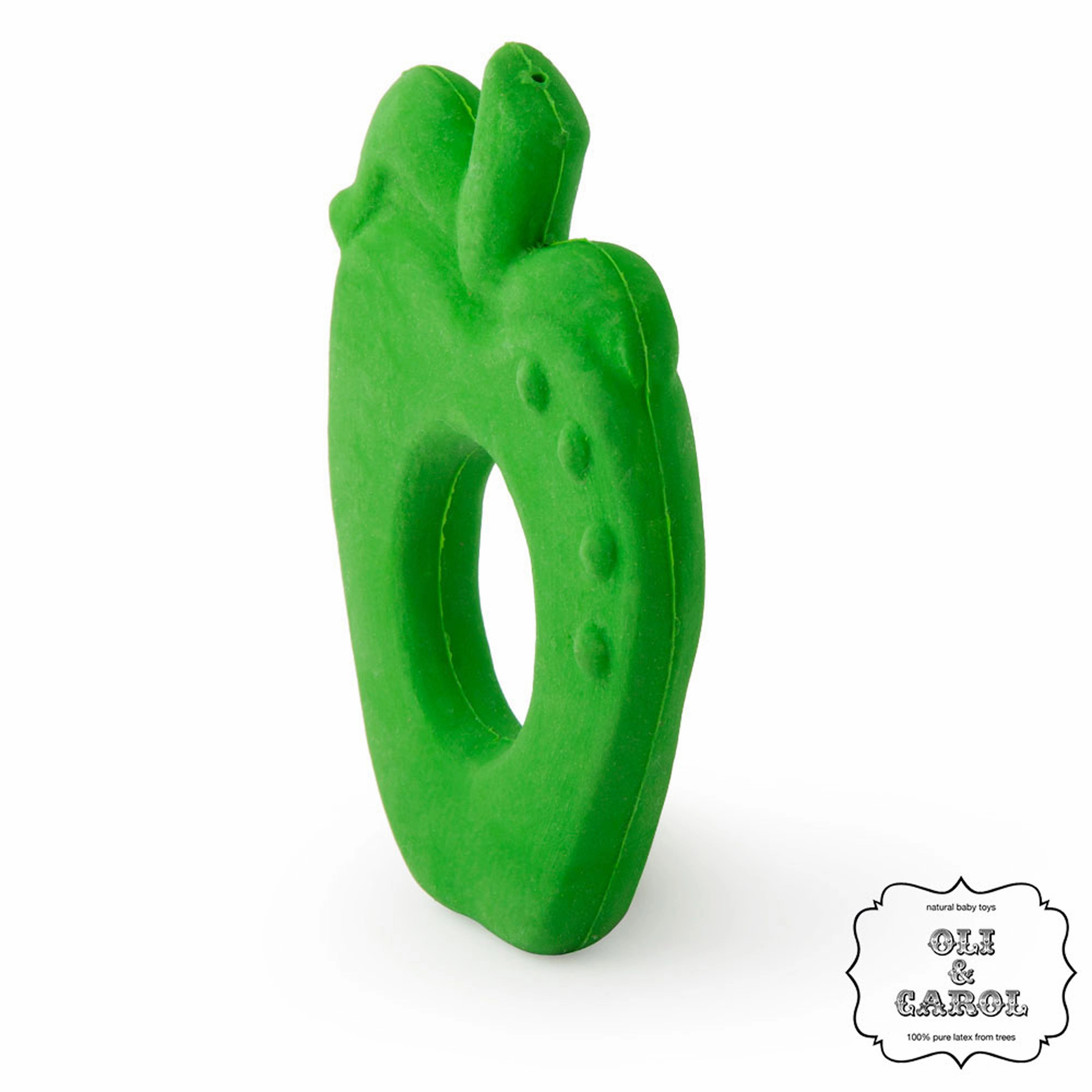 Oli & Carol Fruit Shape Teething Ring: Apple, Pear and Strawberry Teether