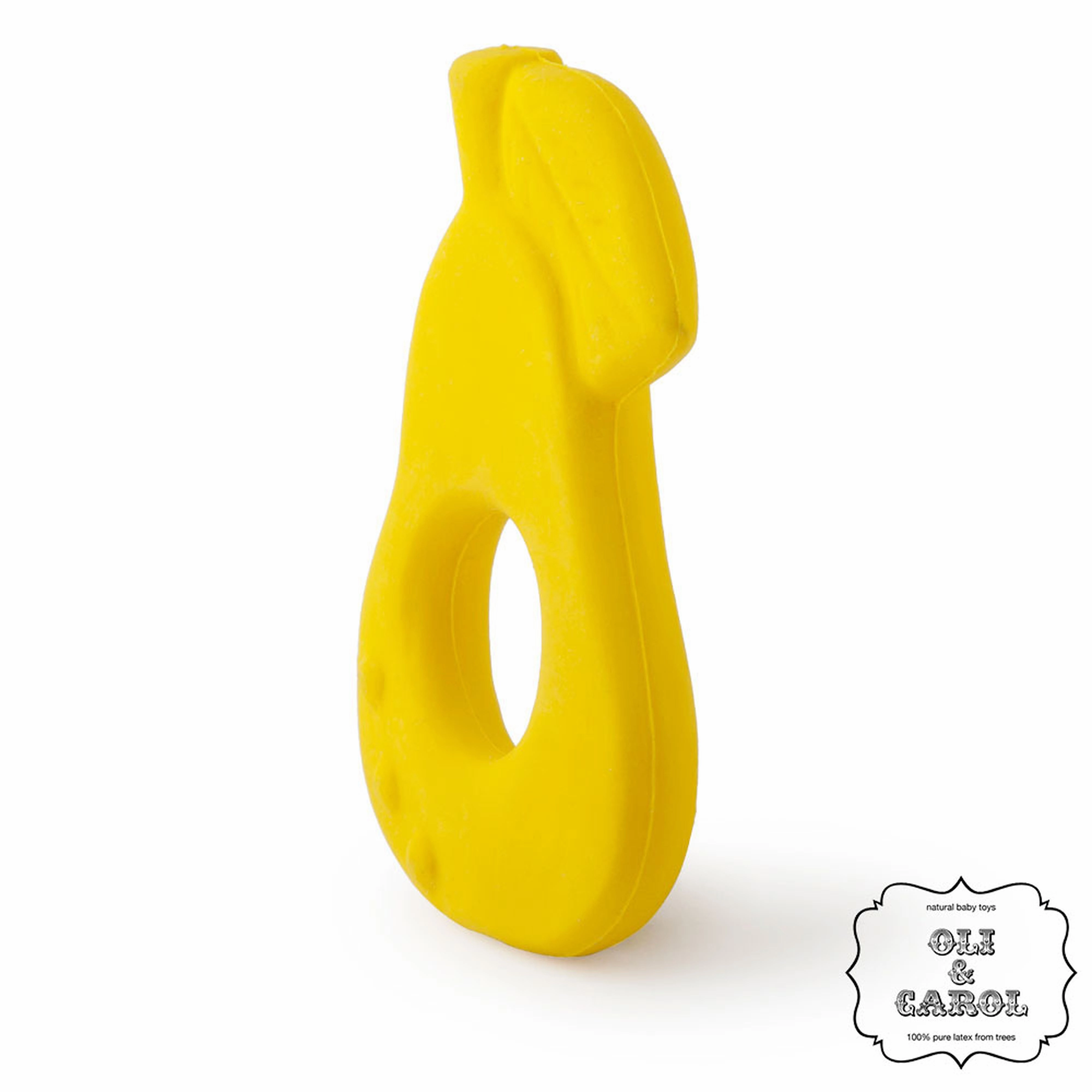 Oli & Carol Fruit Shape Teething Ring: Apple, Pear and Strawberry Teether