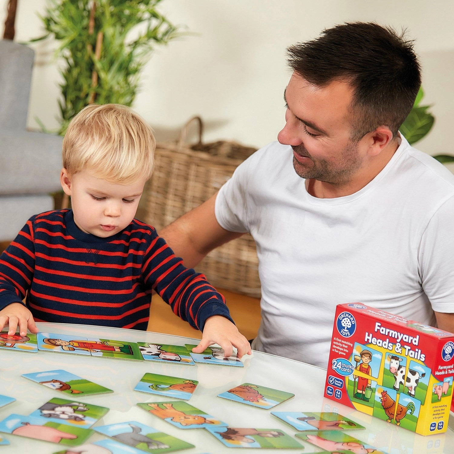 Orchard Toys Farmyard Heads And Tails
