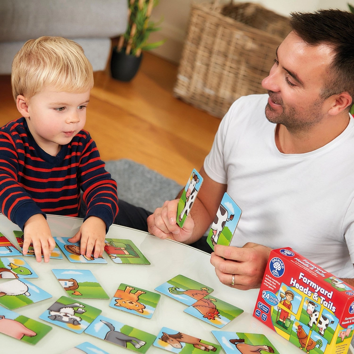 Orchard Toys Farmyard Heads And Tails