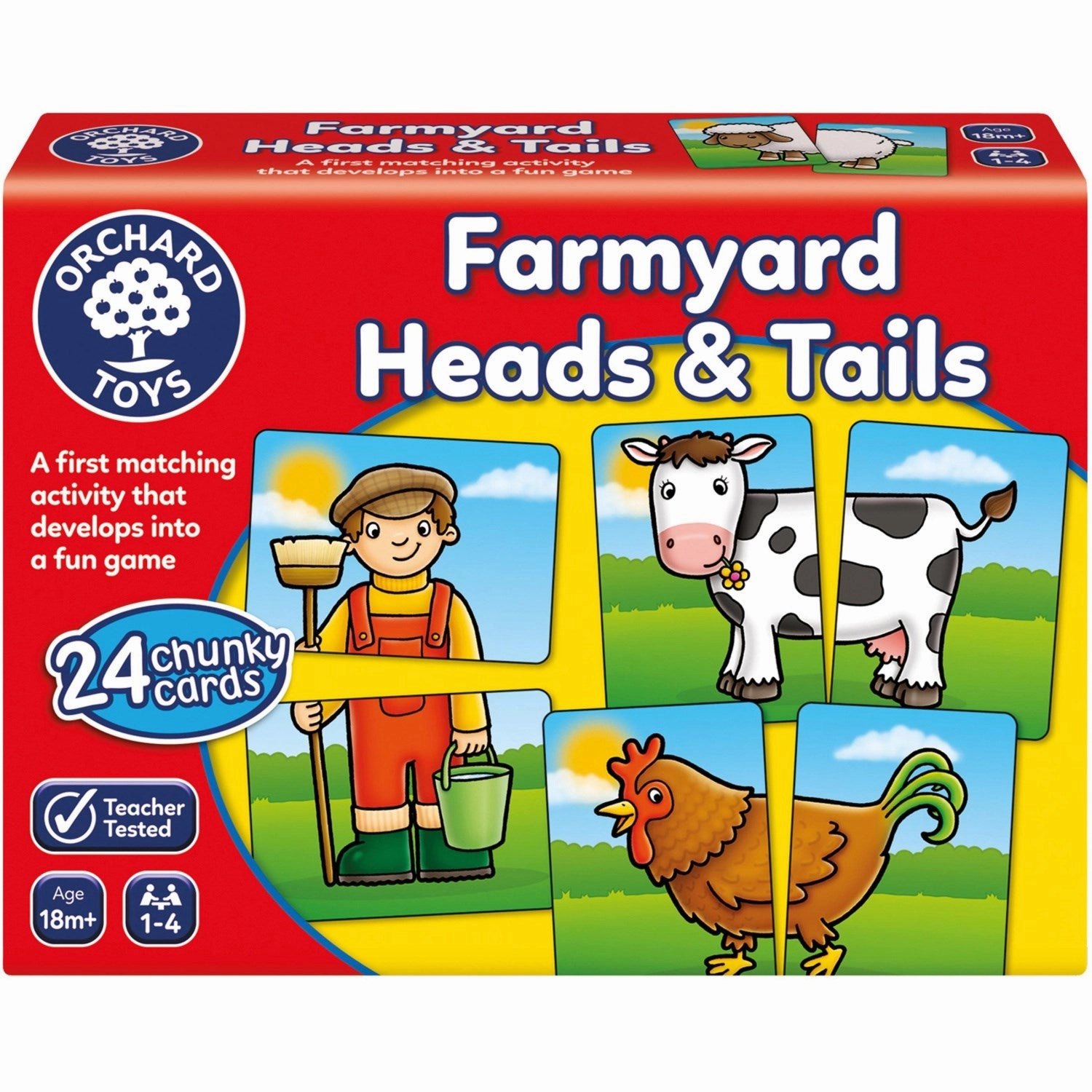 Orchard Toys Farmyard Heads And Tails