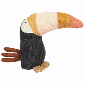 OYOY Trine Toucan Anthracite / Peach
