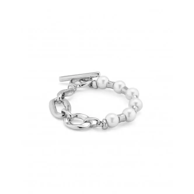 Bracelet Perle Et Allumette Grand Modèle PUL2364BPLMTL0L Unode50 Bijoux Et Accessoires