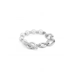 Bracelet Perle Et Allumette Grand Modèle PUL2364BPLMTL0L Unode50 Bijoux Et Accessoires