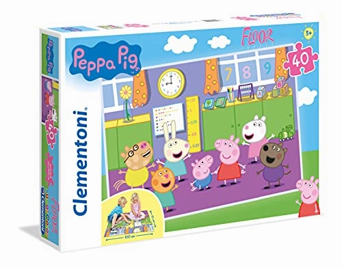 Peppa Pig Toys Clementoni 25458, Peppa Pig Puzzle for children, 40 pieces