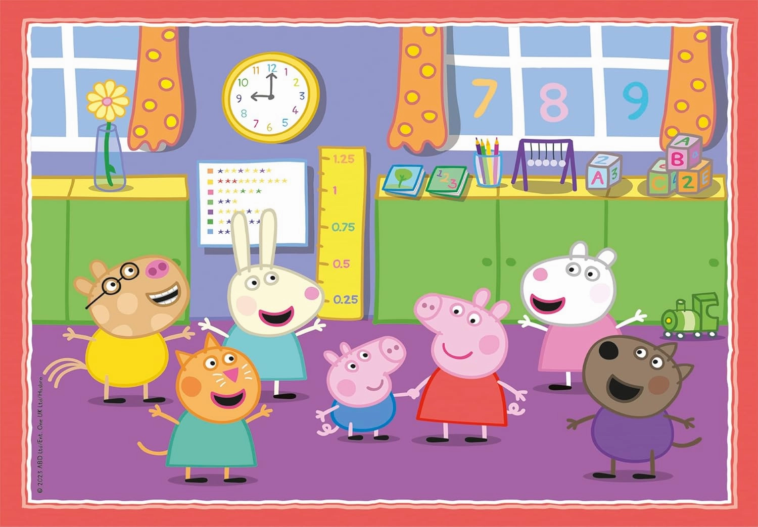 Peppa Pig Toys Clementoni Peppa Pig 4-in-1 Jigsaw Puzzle Set (21516)