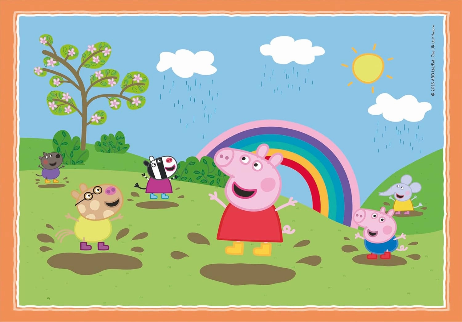 Peppa Pig Toys Clementoni Peppa Pig 4-in-1 Jigsaw Puzzle Set (21516)