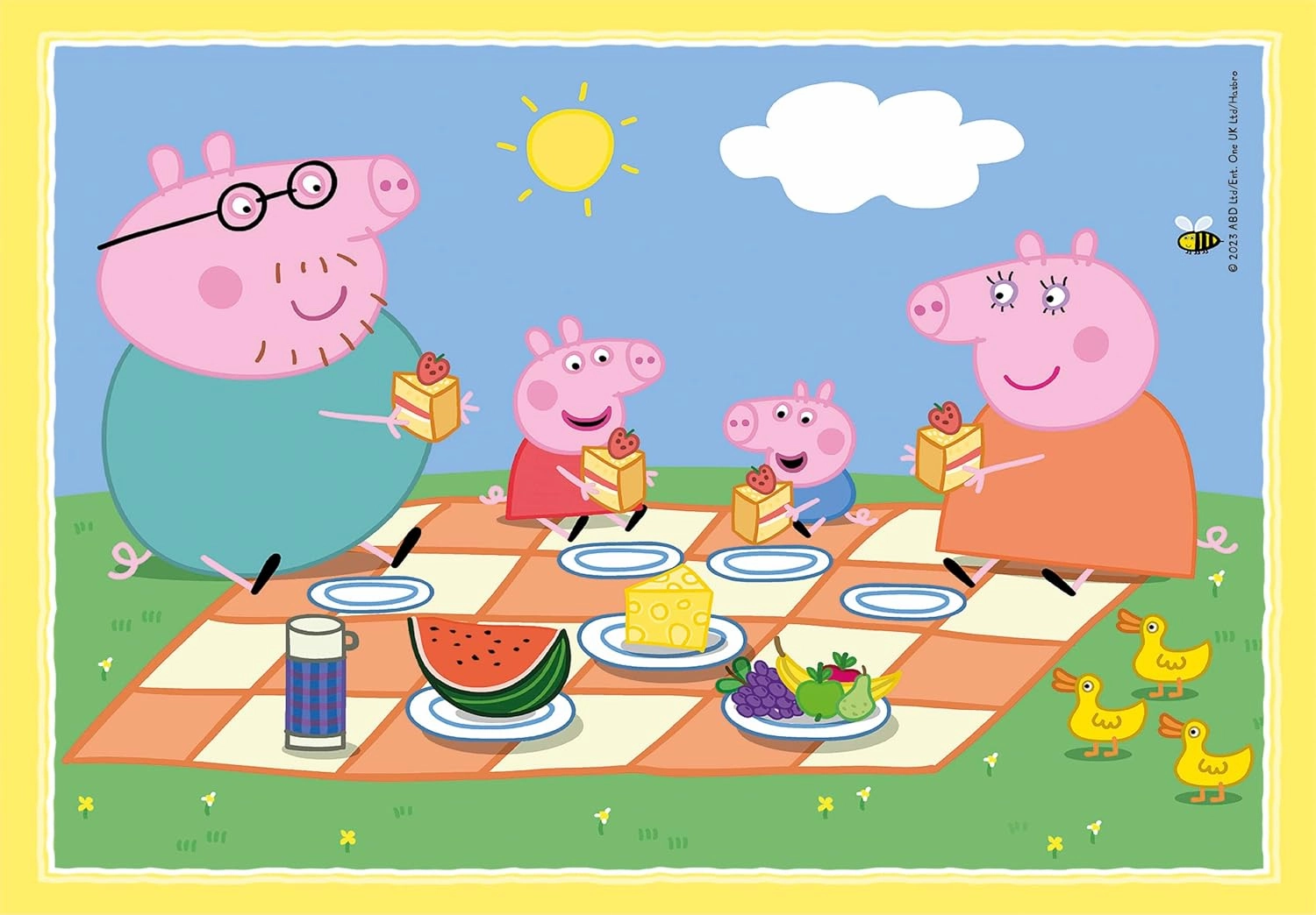 Peppa Pig Toys Clementoni Peppa Pig 4-in-1 Jigsaw Puzzle Set (21516)