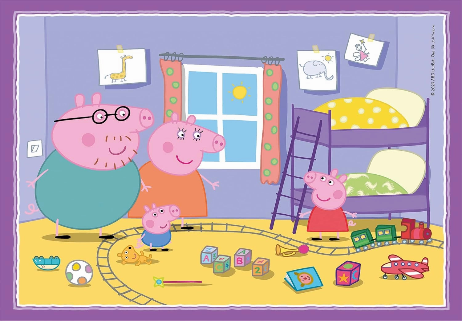 Peppa Pig Toys Clementoni Peppa Pig 4-in-1 Jigsaw Puzzle Set (21516)