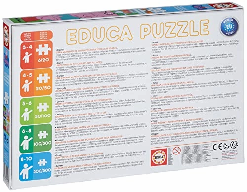 Peppa Pig Toys Educa Borrs Peppa Pig Progressive Puzzles - 4 Puzzles for Ages 3  (6-16 Pieces)