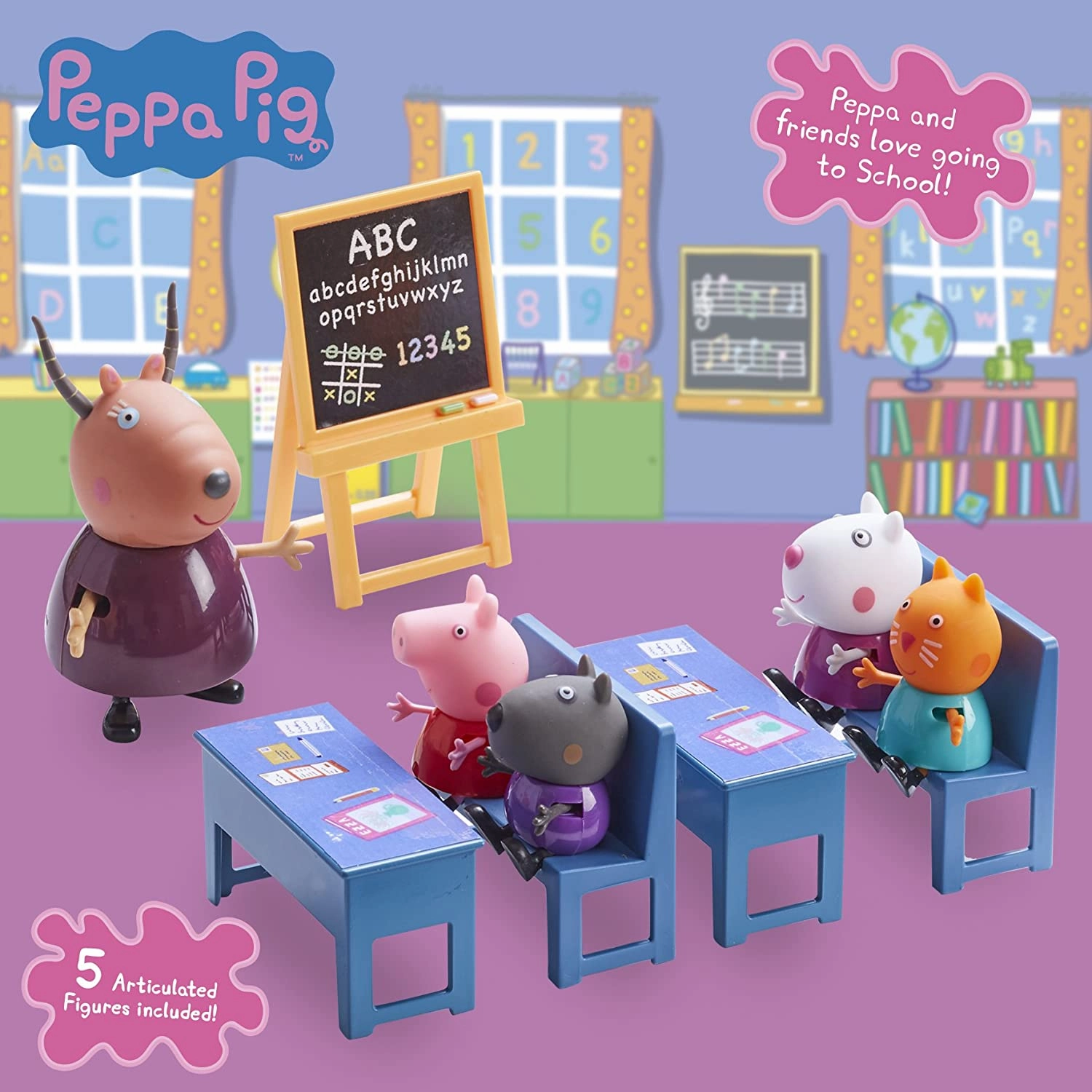Peppa Pig Toys Peppa Pig 05033 Classroom Playset