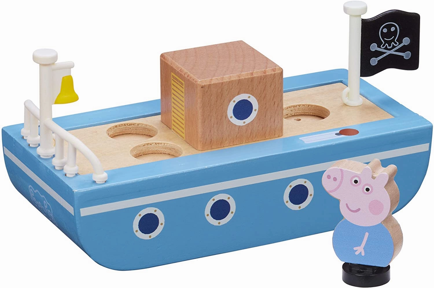 Peppa Pig Toys Peppa Pig 07209 Wooden Boat, Multi Color