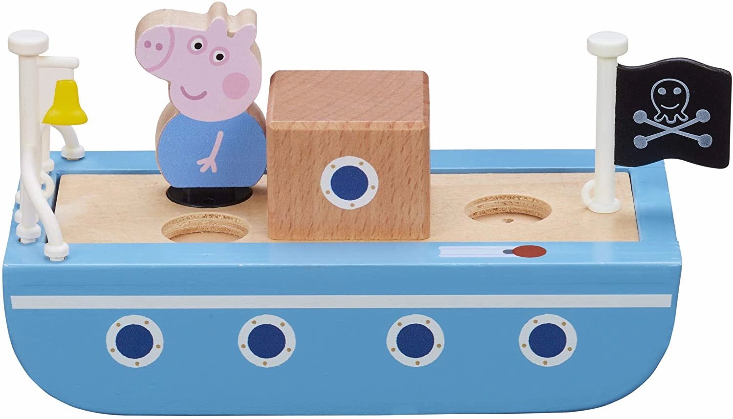 Peppa Pig Toys Peppa Pig 07209 Wooden Boat, Multi Color