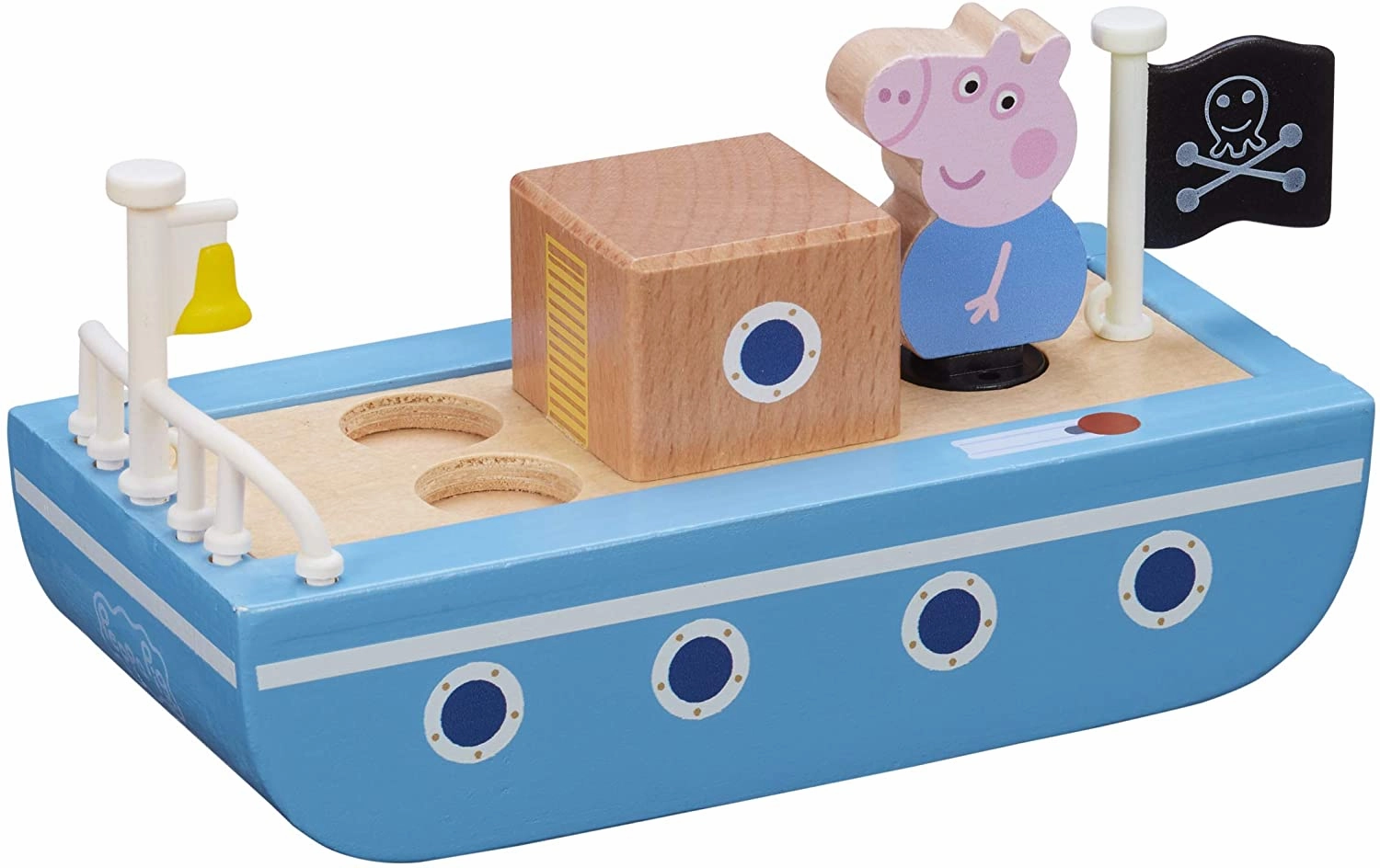 Peppa Pig Toys Peppa Pig 07209 Wooden Boat, Multi Color