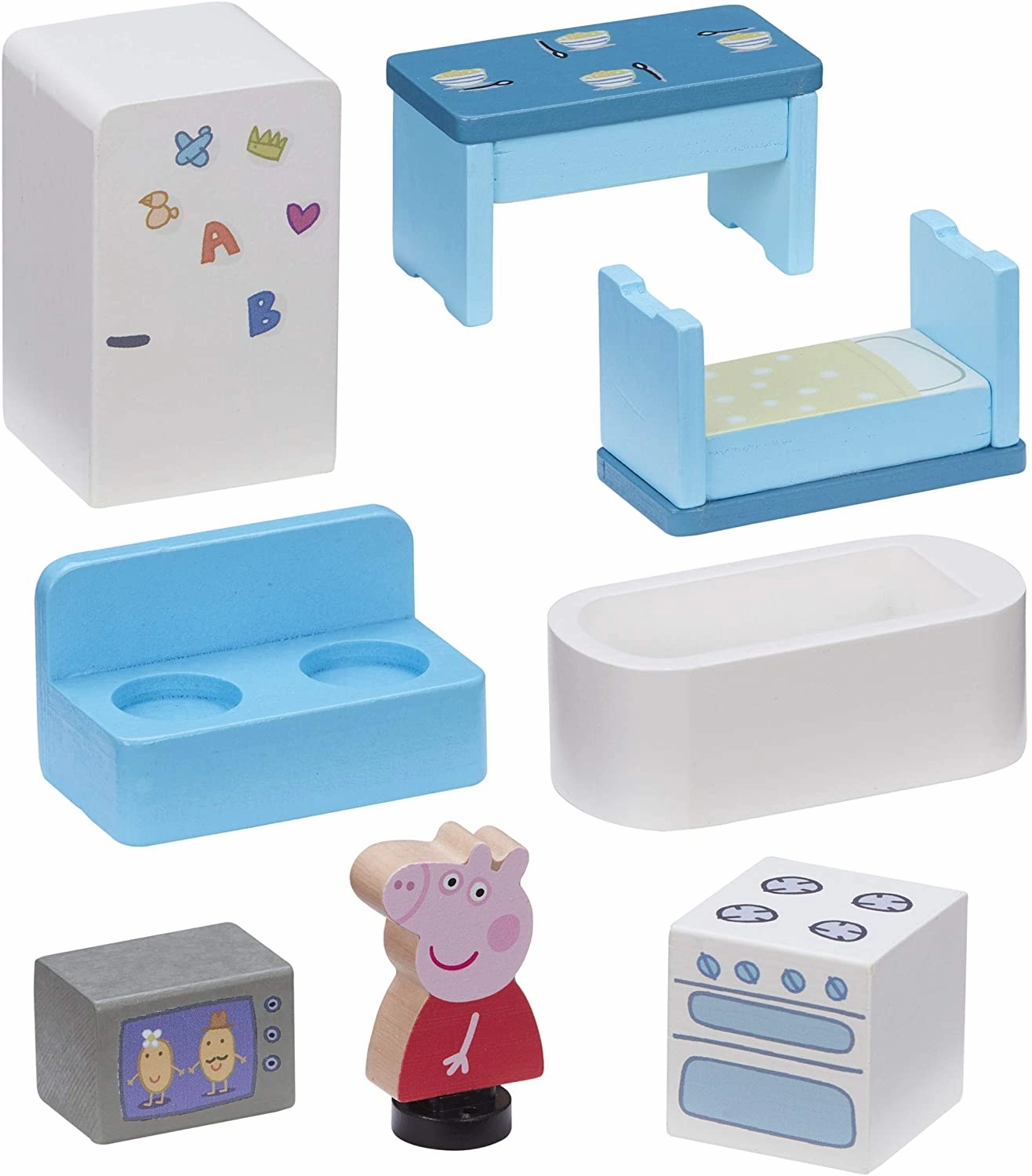 Peppa Pig Toys Peppa Pig 07213 Wooden Family Home, Multi Color