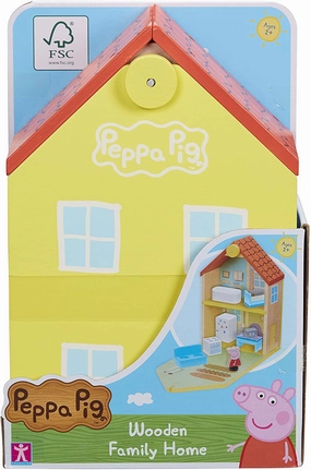 Peppa Pig Toys Peppa Pig 07213 Wooden Family Home, Multi Color