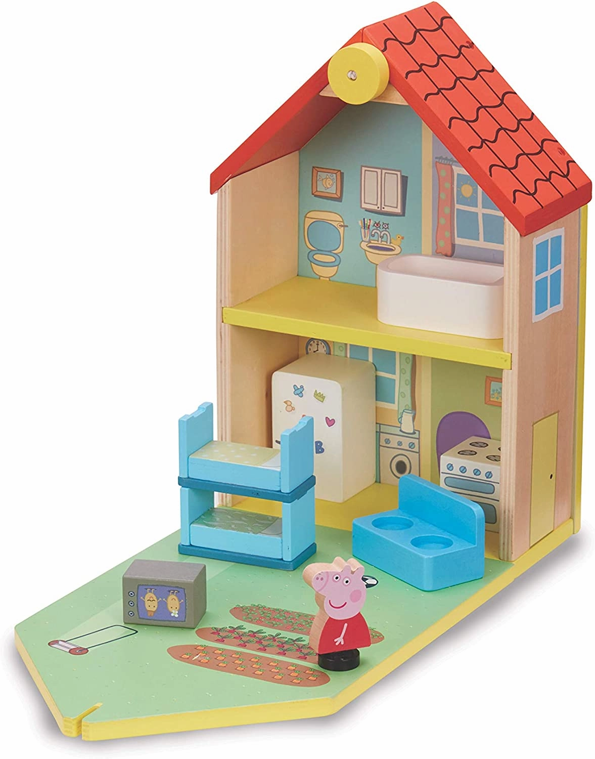 Peppa Pig Toys Peppa Pig 07213 Wooden Family Home, Multi Color
