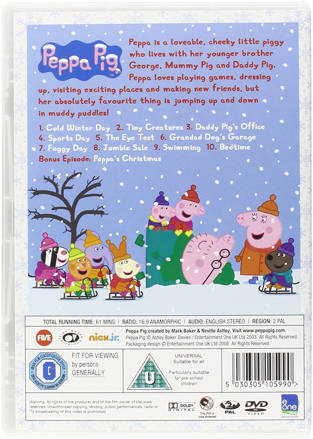 Peppa Pig Toys Peppa Pig: Cold Winter Day [Volume 10]