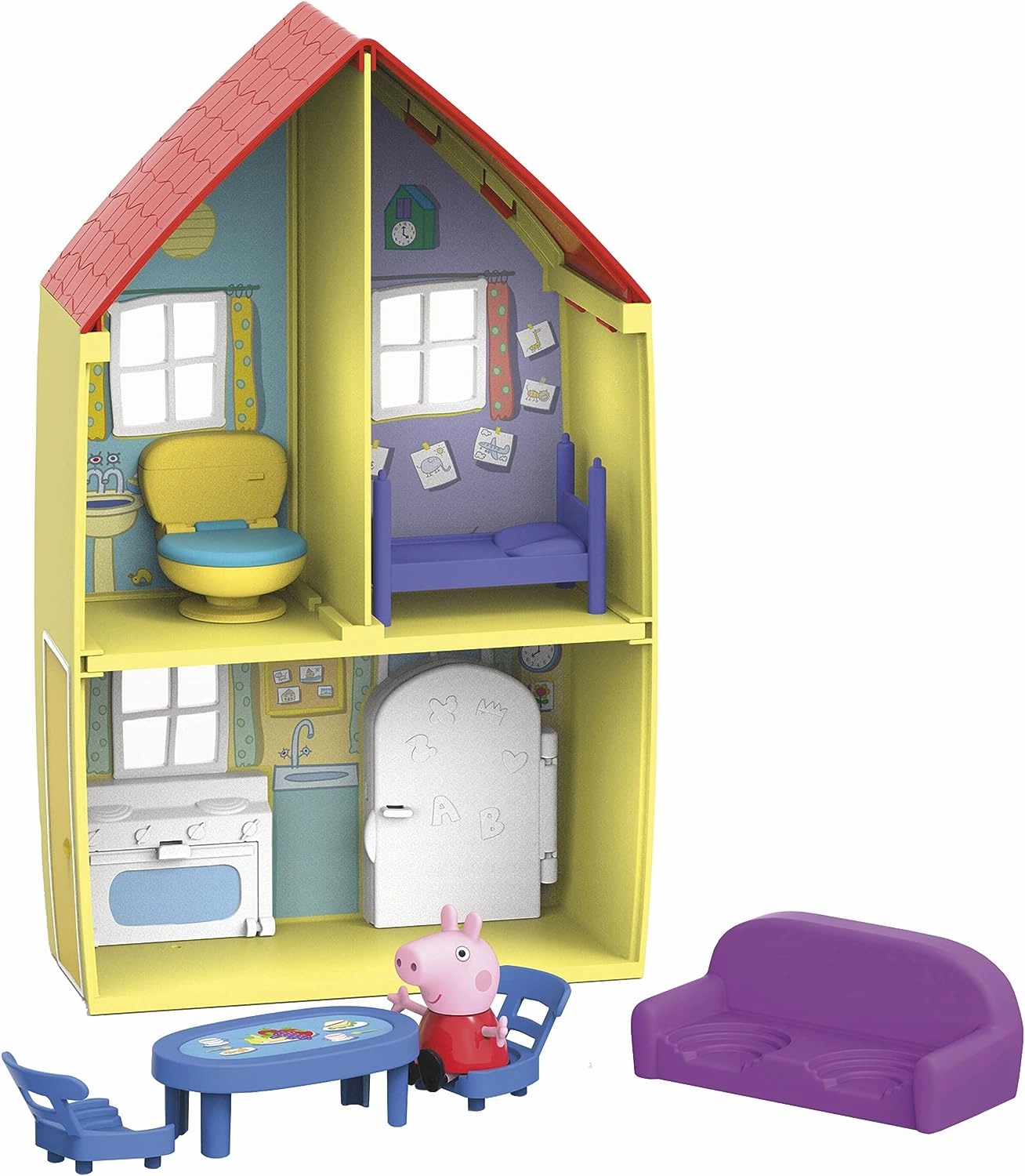 Peppa Pig Toys Peppa Pig F2167 Adventures Peppas Family House Playset Preschool Toy