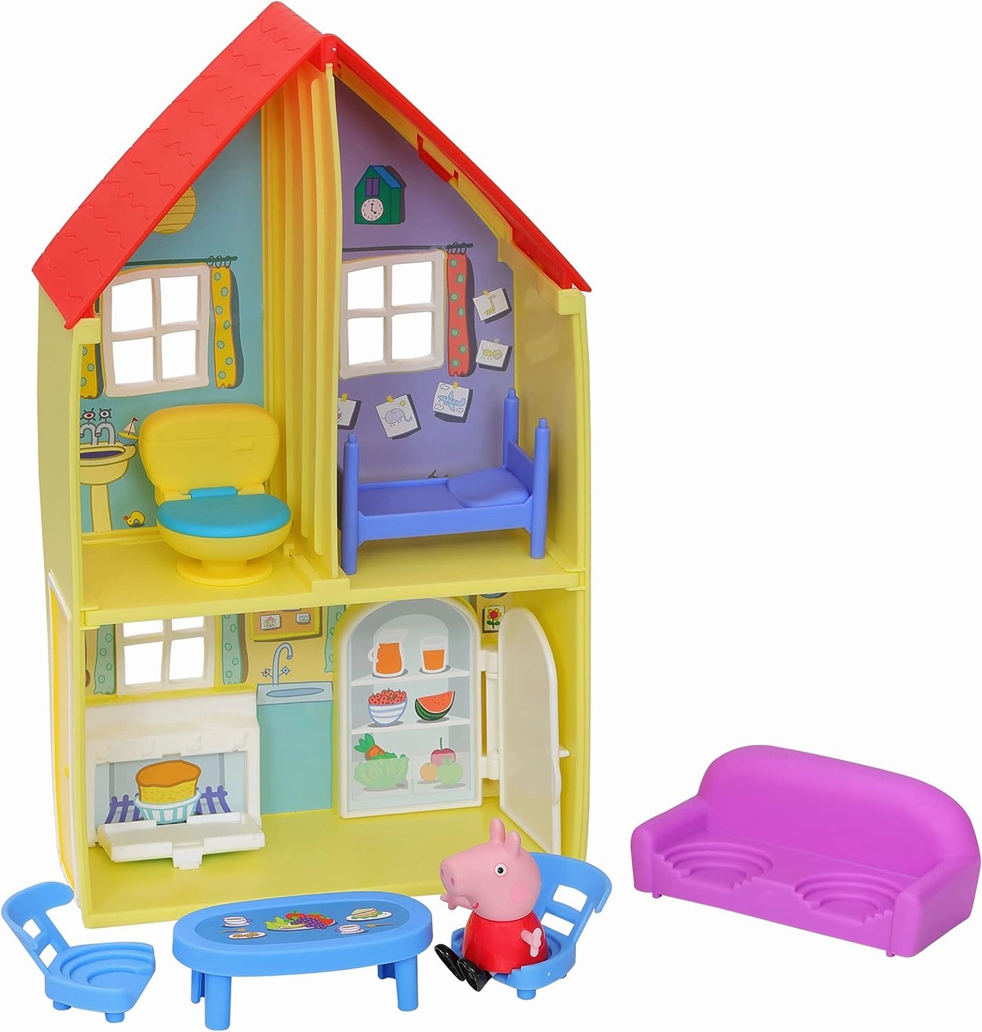 Peppa Pig Toys Peppa Pig F2167 Adventures Peppas Family House Playset Preschool Toy