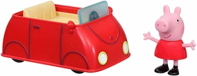 Peppa Pig Toys Peppa Pig F22125X1 Peppas Adventures Vehicles Little Red Car Toy with Figure, A