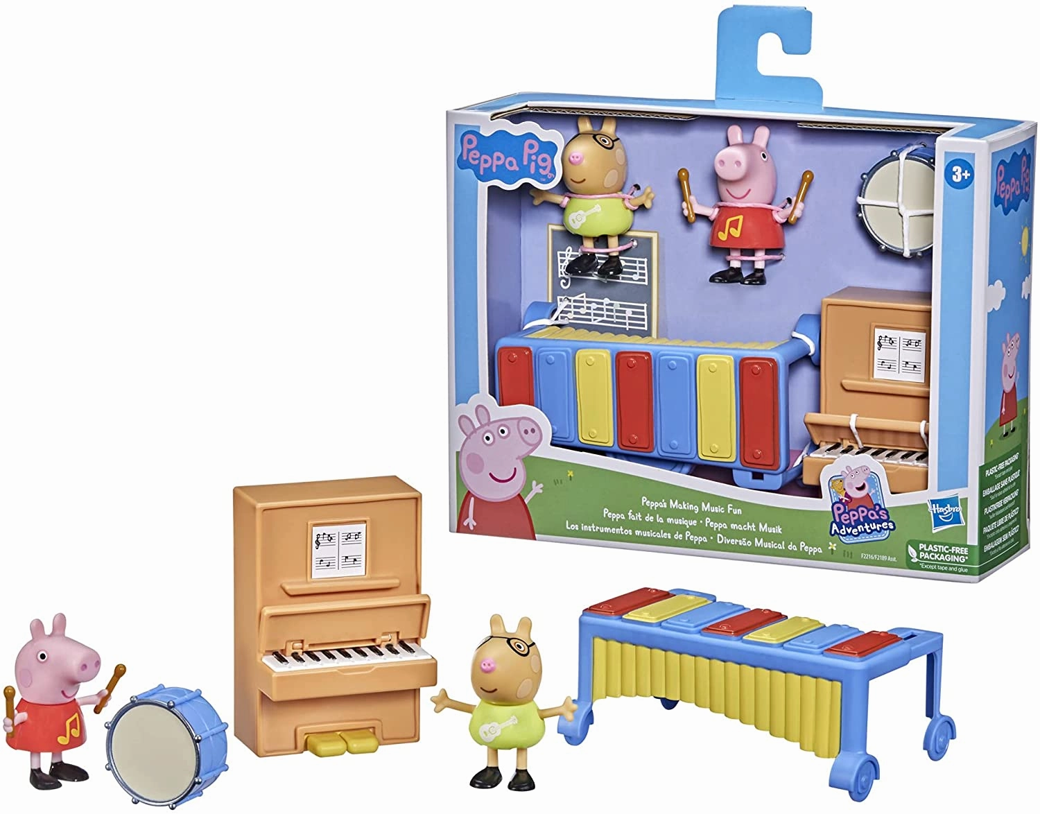 Peppa Pig Toys Peppa Pig F2216 PEP I PLAYSET Piano, Multi-Coloured