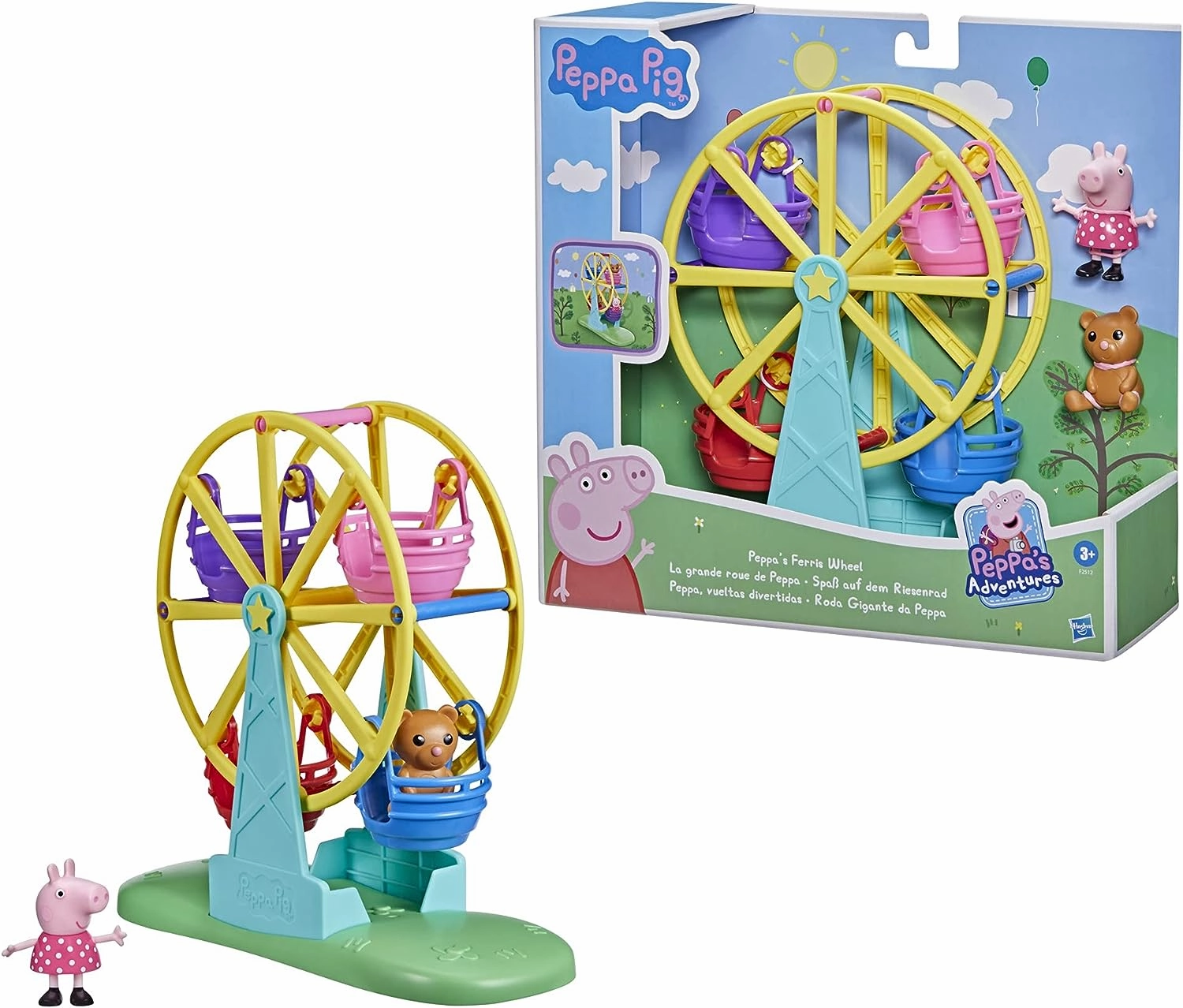 Peppa Pig Toys Peppa Pig F25125L1 Pep Peppas Ferris Wheel Ride Playset