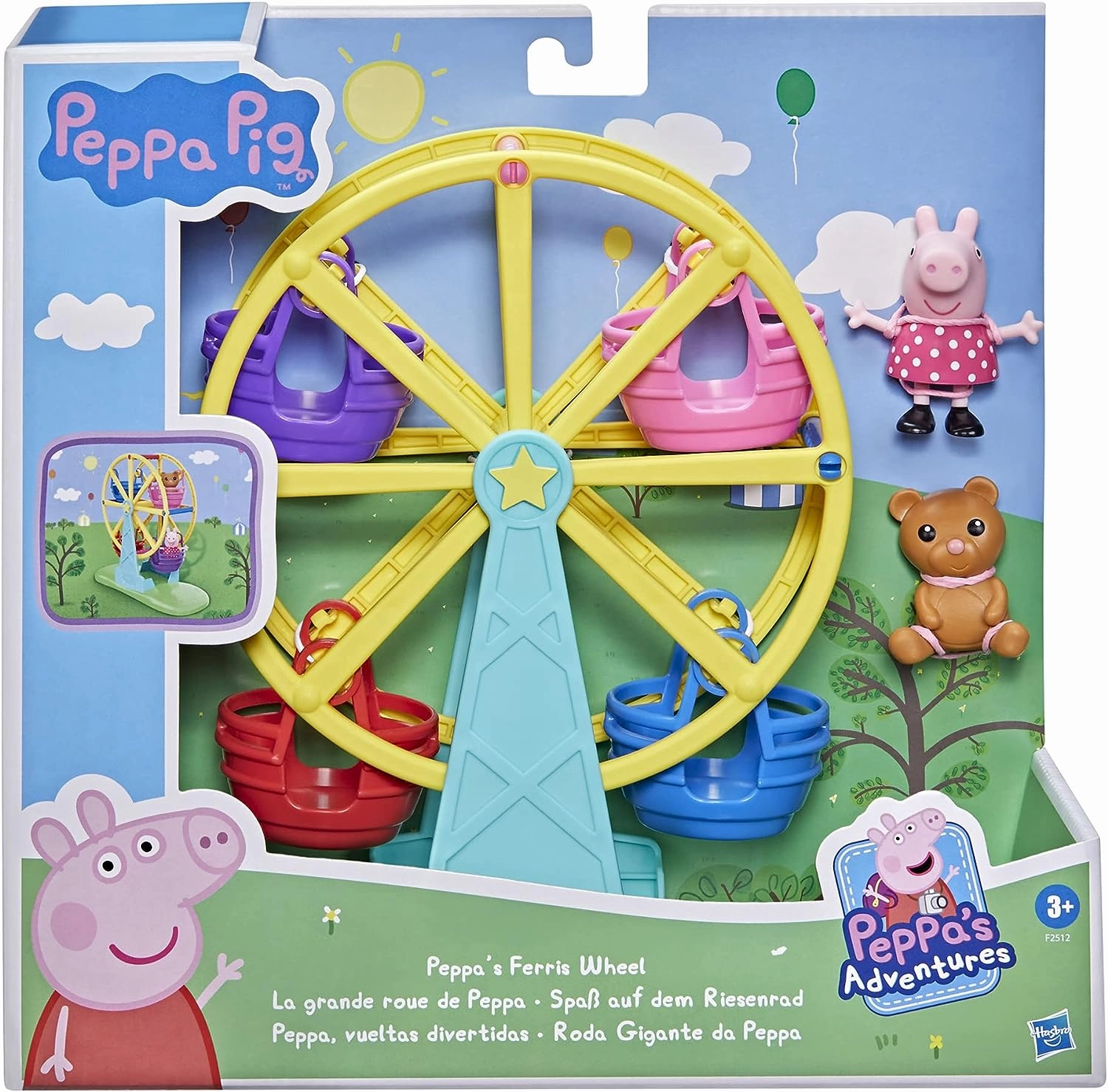 Peppa Pig Toys Peppa Pig F25125L1 Pep Peppas Ferris Wheel Ride Playset