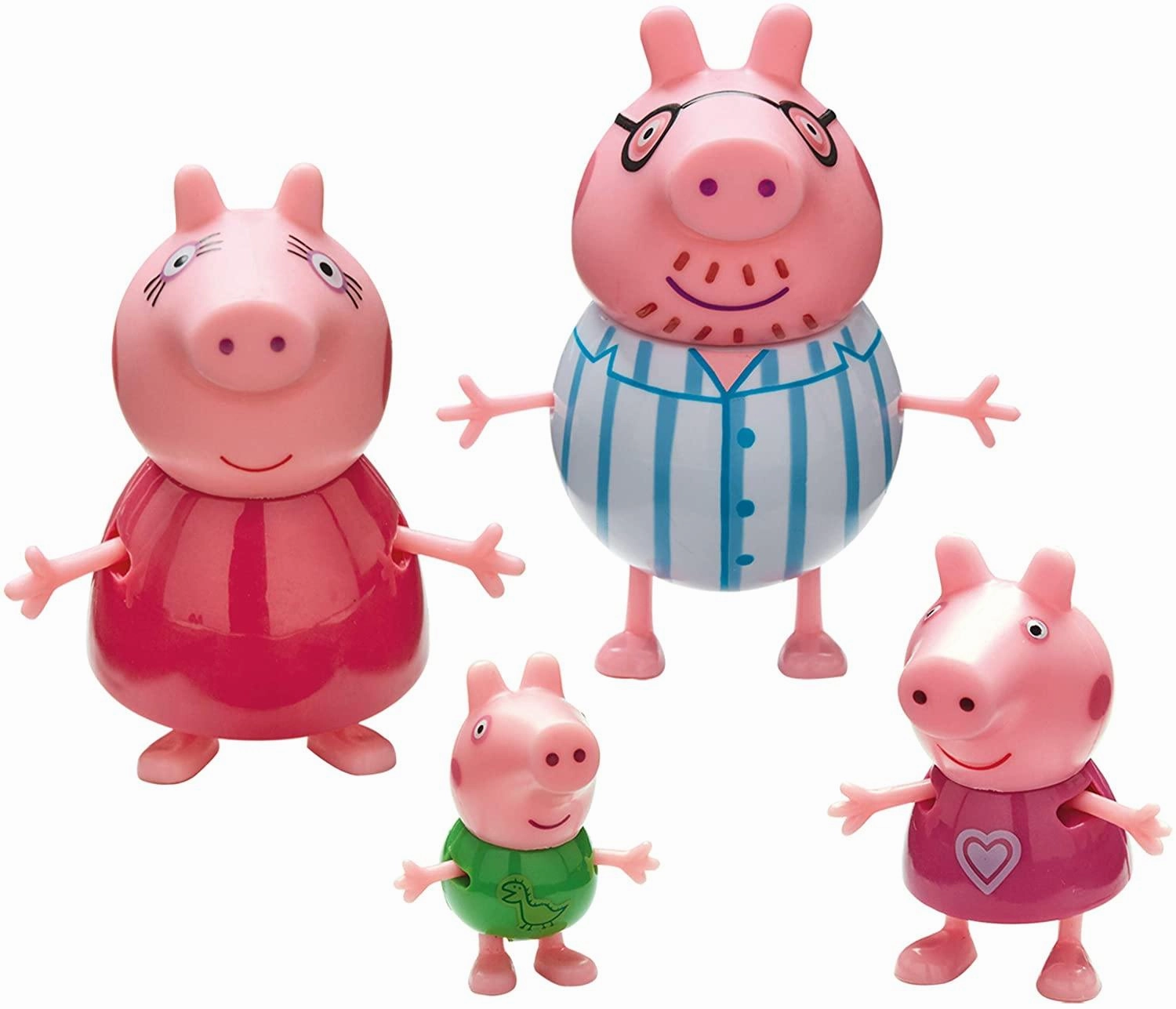 Peppa Pig Toys Peppa Pig Family Figures Pack - Articulated Family Set for Imaginative Play (06666)