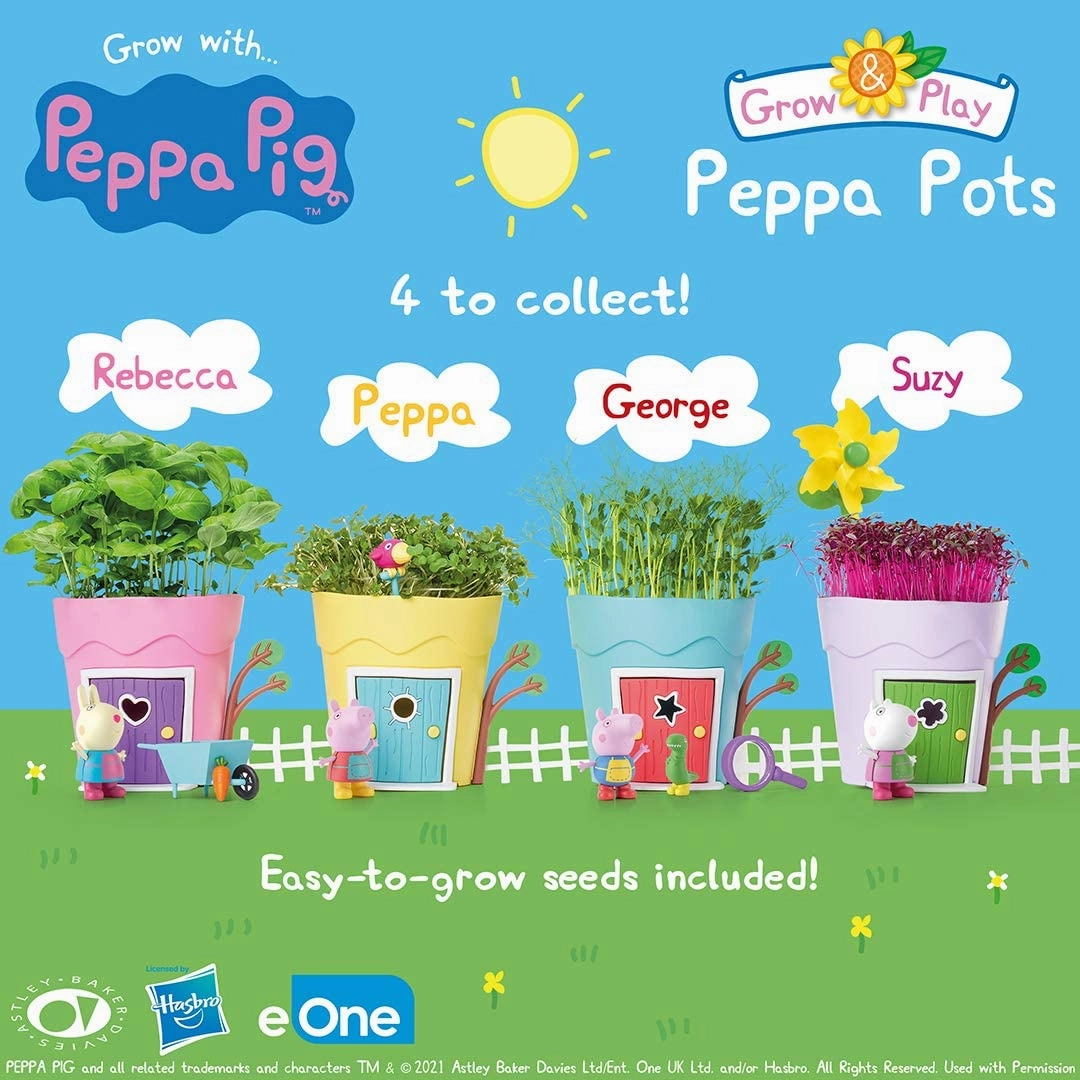 Peppa Pig Toys Peppa Pig Grow & Play Peppa Pots - Rebecca Rabbit, PP103