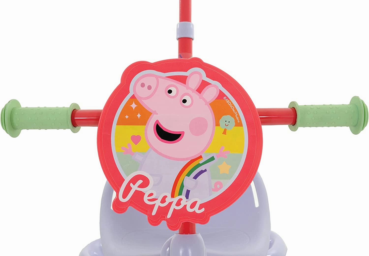 Peppa Pig Toys Peppa Pig M004696 First Ride On Trike, Multicoloured, 79cm x 44cm x 97cm