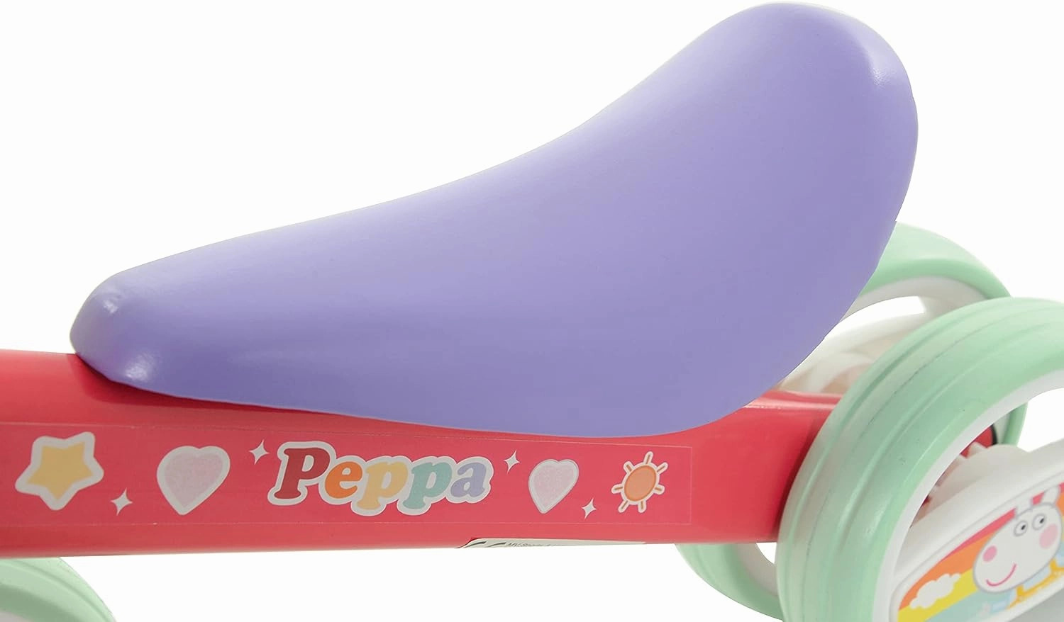 Peppa Pig Toys Peppa Pig M004697 Bobble Ride On, Multi, 37cm x 17cm x 47cm