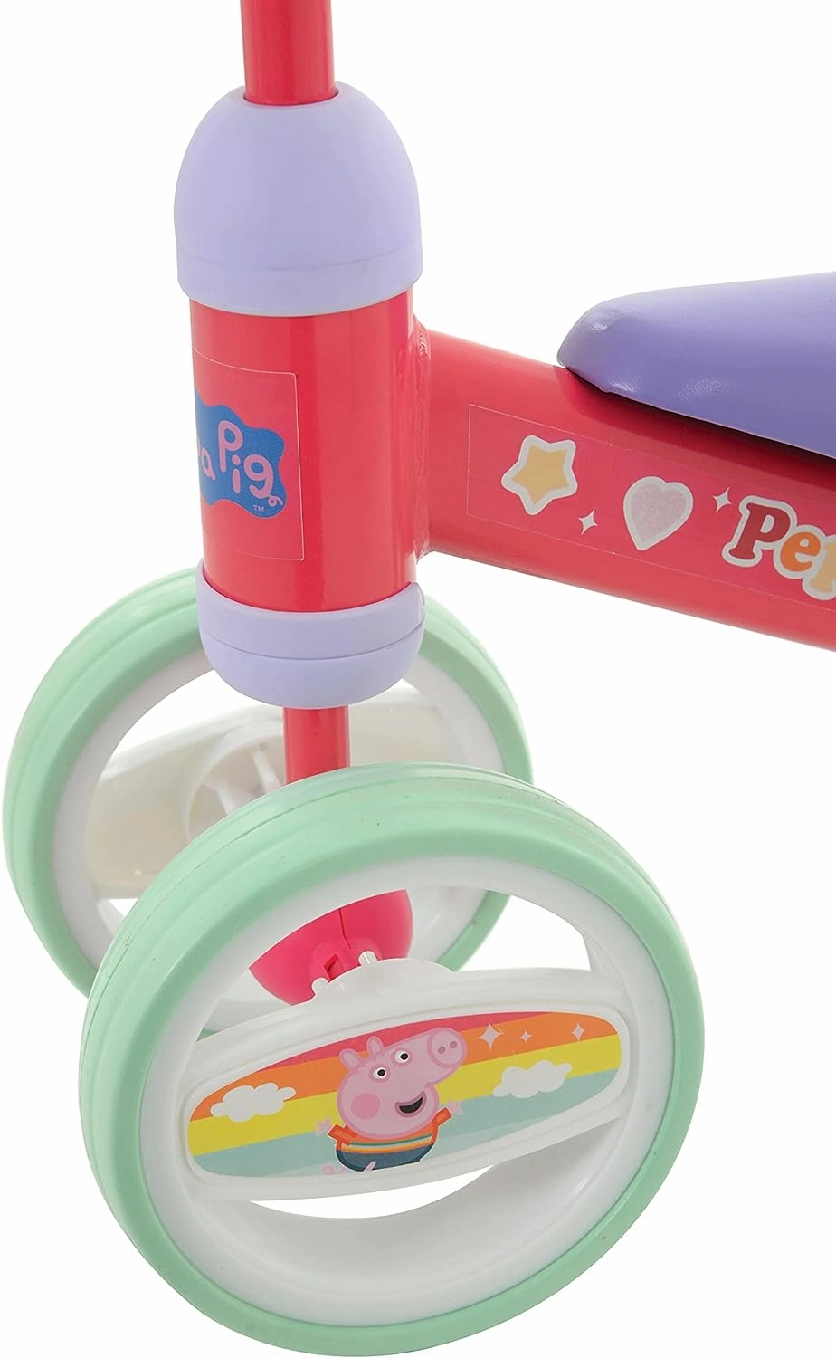 Peppa Pig Toys Peppa Pig M004697 Bobble Ride On, Multi, 37cm x 17cm x 47cm