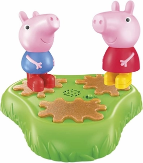 Peppa Pig Toys Peppa Pig Muddy Puddle Champion Board Game for Kids Ages 3 and Up, Preschool Game for 1-2 Players, Multicolor