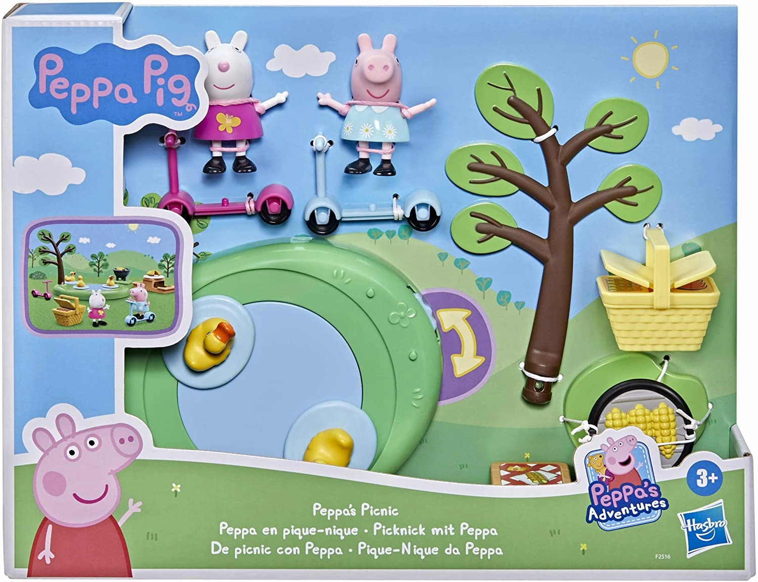 Peppa Pig Toys Peppa Pig Peppas Adventures Peppas Picnic Playset Toy