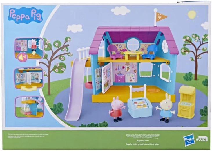Peppa Pig Toys Peppa Pig Peppas Club Peppas Kids-Only Clubhouse Pre-school Toy; Sound Effects