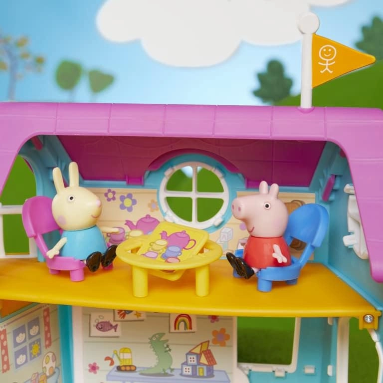 Peppa Pig Toys Peppa Pig Peppas Club Peppas Kids-Only Clubhouse Pre-school Toy; Sound Effects