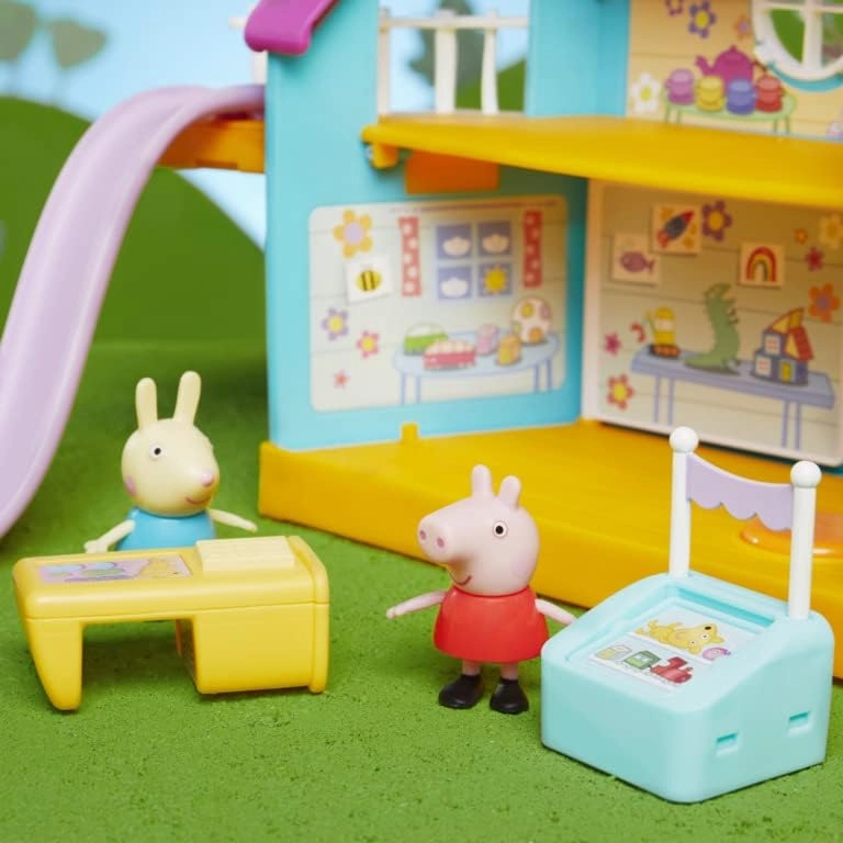 Peppa Pig Toys Peppa Pig Peppas Club Peppas Kids-Only Clubhouse Pre-school Toy; Sound Effects