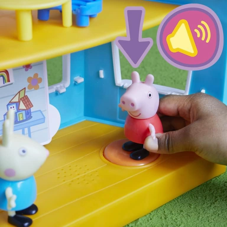 Peppa Pig Toys Peppa Pig Peppas Club Peppas Kids-Only Clubhouse Pre-school Toy; Sound Effects