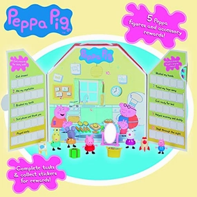 Peppa Pig Toys Peppa Pig Reward Chart Figure and Accessory Pack, Red