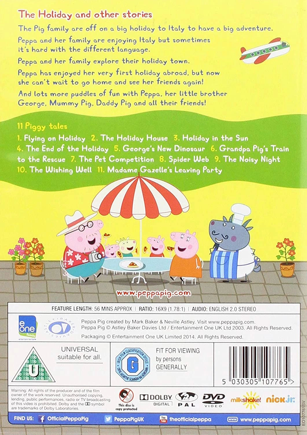 Peppa Pig Toys Peppa Pig: The Holiday [Volume 19]